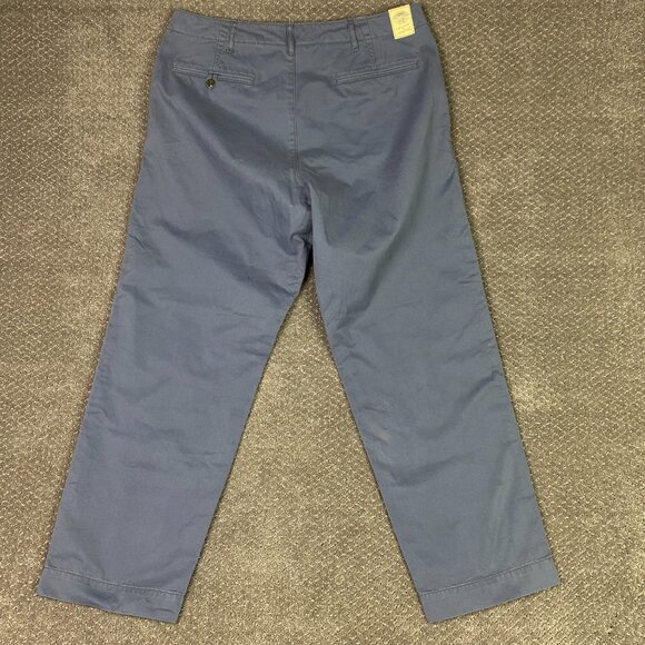 Wallace & Barnes Officer's Chino Pants Men's 35 x 32 Fit 36x30 Blue Field Cotton - Picture 4 of 16